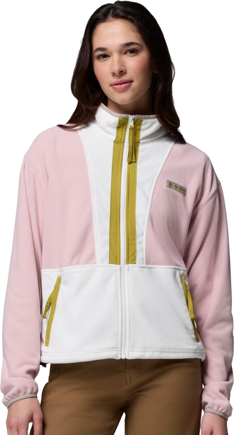 Backbowl II Full Zip Fleece - Womens - pink agate / sea salt / peppercorn 1
