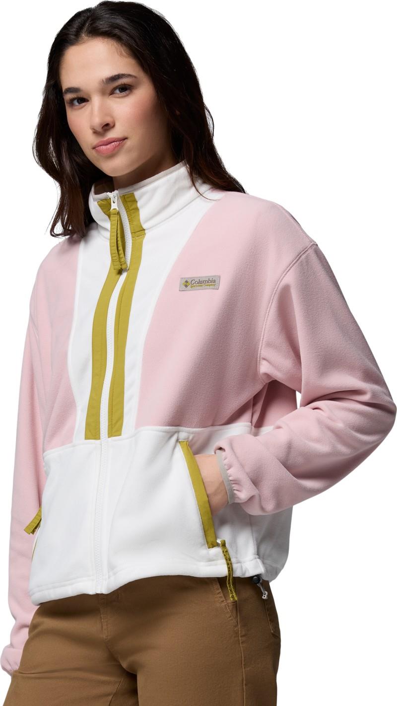 Backbowl II Full Zip Fleece - Womens - pink agate / sea salt / peppercorn 1
