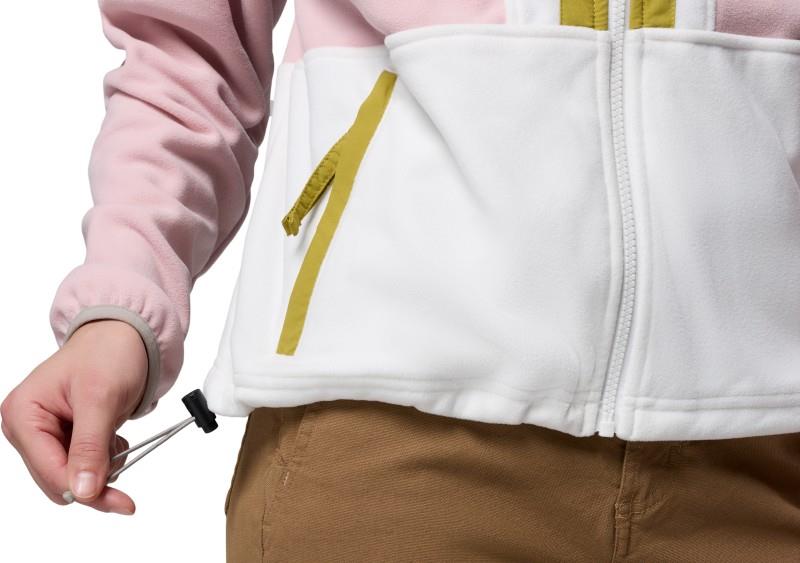 Backbowl II Full Zip Fleece - Womens - pink agate / sea salt / peppercorn 1