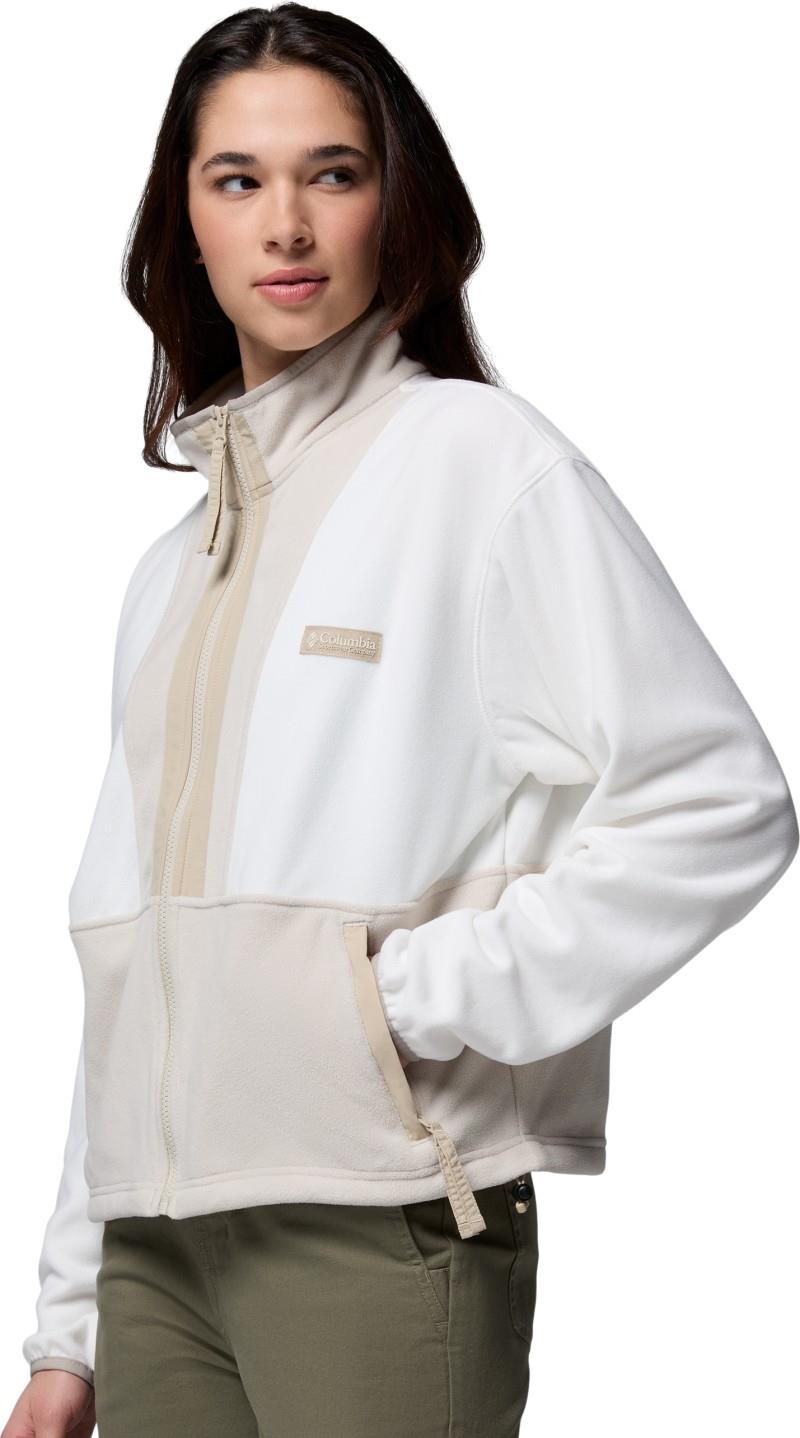 Backbowl II Full Zip Fleece - Womens - sea salt / dark stone / ancient fossil 1