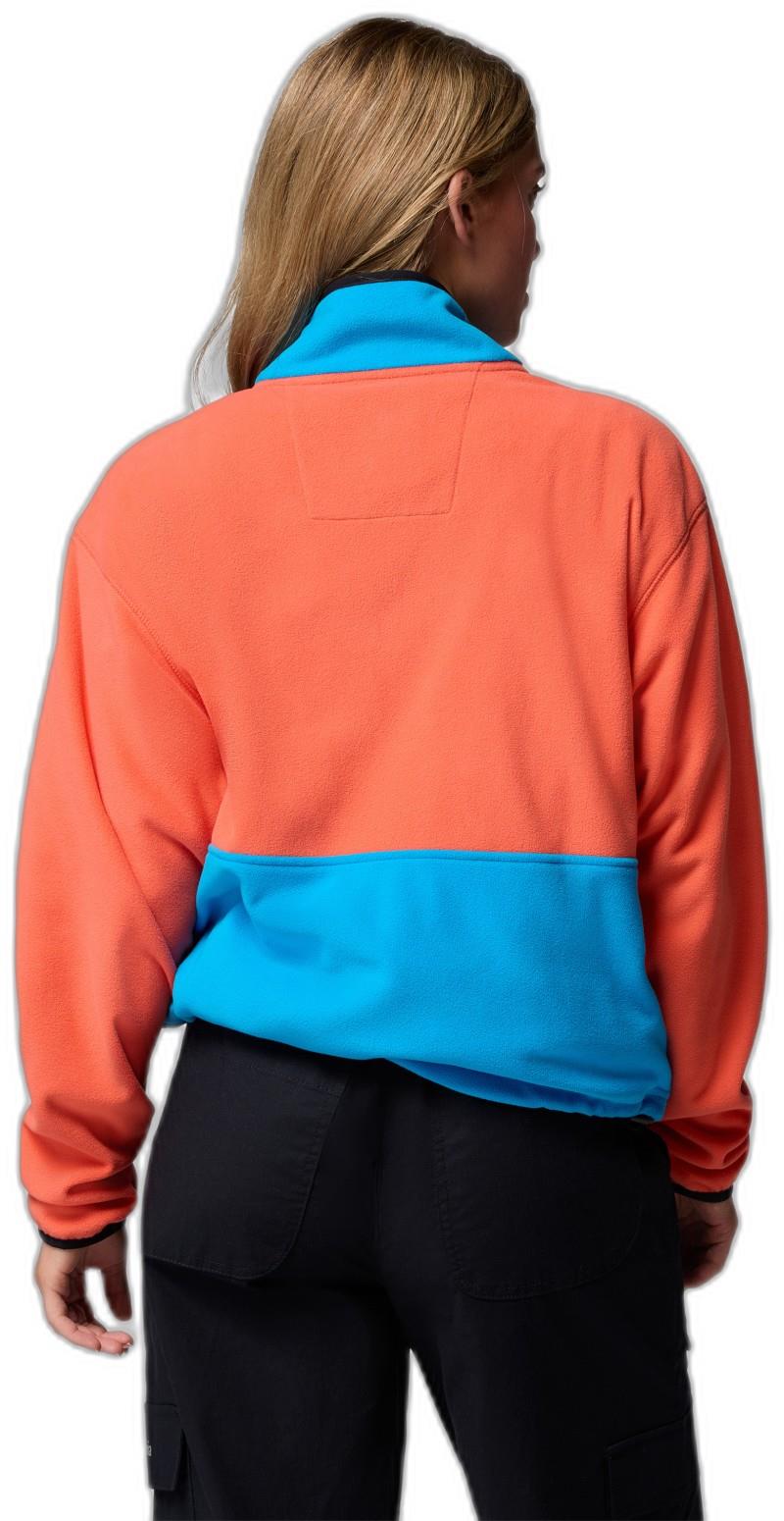 Backbowl II Full Zip Fleece - Womens - zing / compass blue / black 1