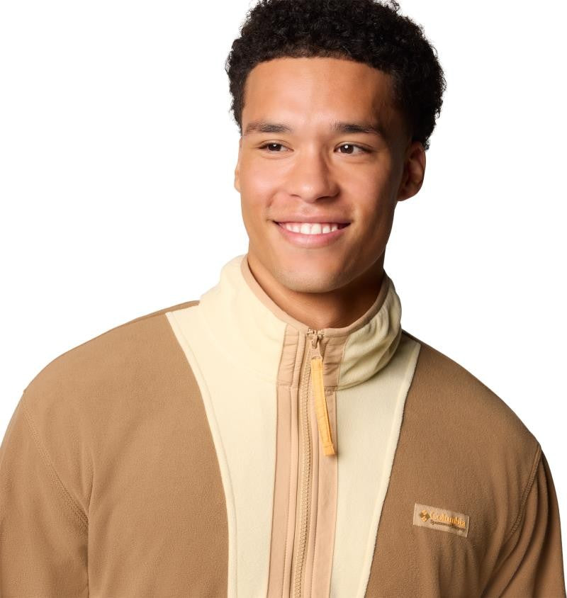 Backbowl II Lightweight Full Zip Fleece - Mens - delta / lemon wash 1