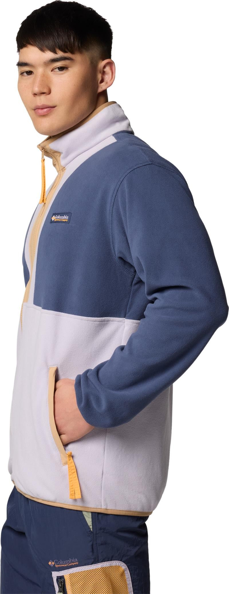 Backbowl II Lightweight Full Zip Fleece - Mens - nocturnal / lavender pearl 1