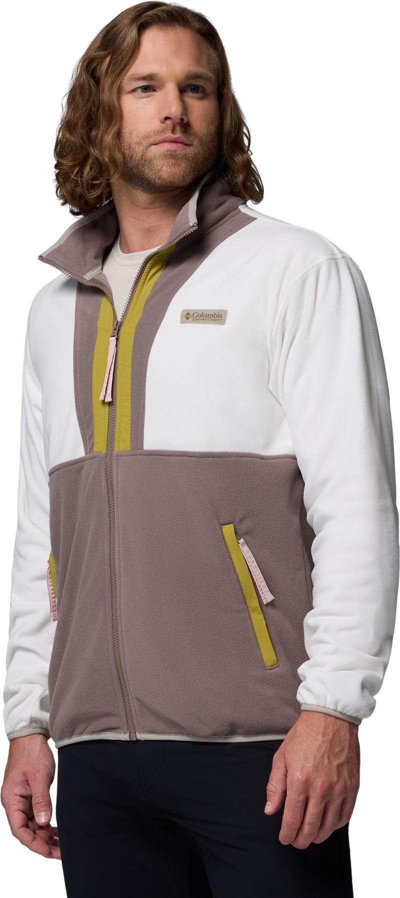 Backbowl II Lightweight Full Zip Fleece - Mens - sea salt / iron / peppercorn / pink agate 1