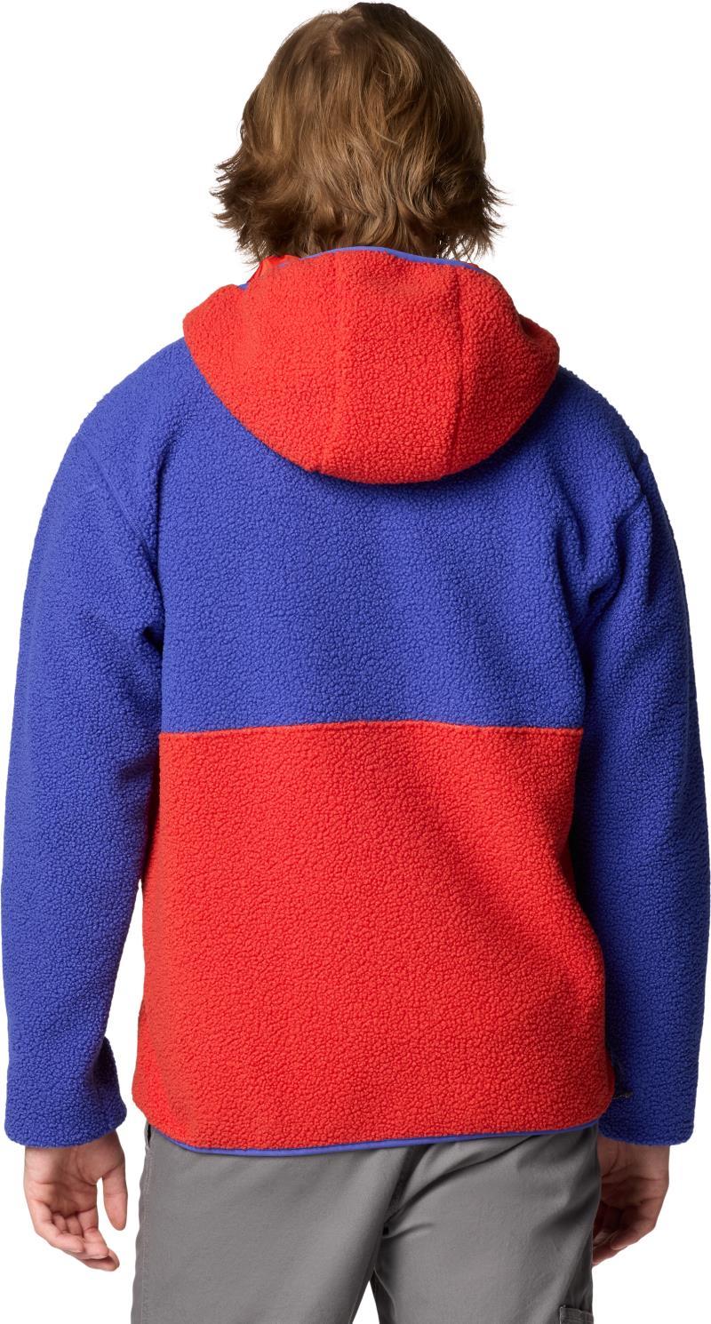 Backbowl II Remastered Full Zip Hoodie - Mens - clematis blue / sail red 1