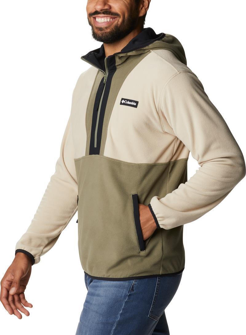 Backbowl Lite Half Zip Hoodie - Tall - Mens - Ancient Fossil / Stone Green / Black 4