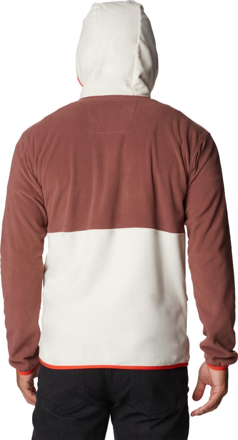 Backbowl Lite Half Zip Hoodie - Tall - Mens - Light Raisin / Chalk / Spicy 2