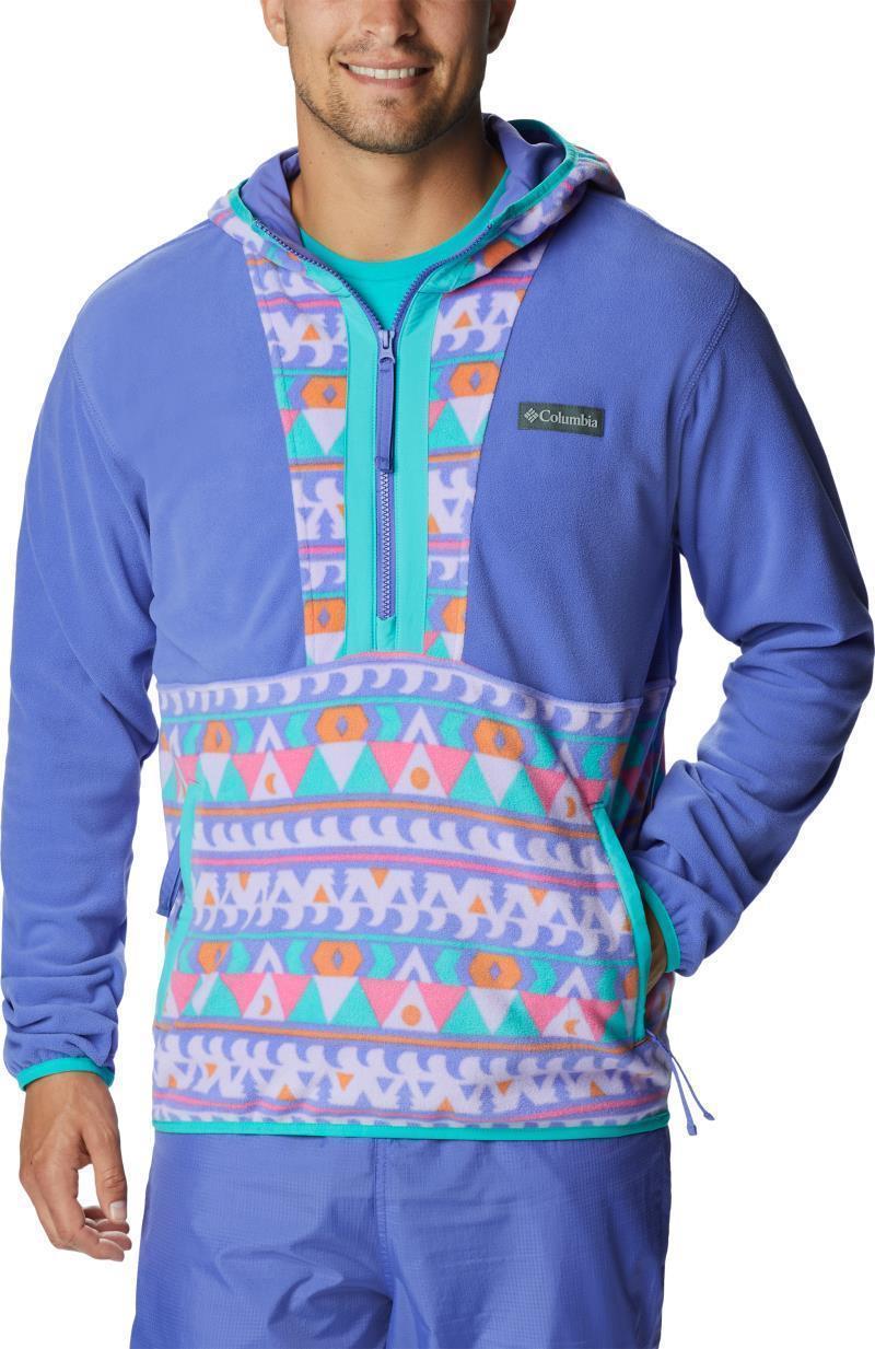 Backbowl Lite Half Zip Hoodie - Tall - Mens - Purple Lotus / Purple Lotus Camp Blanket 1