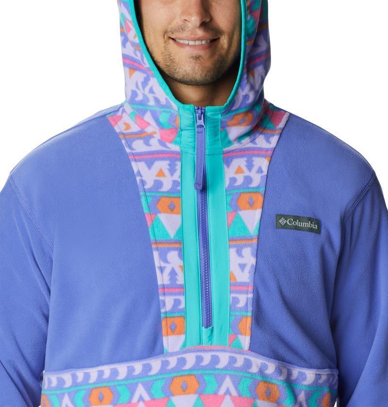 Backbowl Lite Half Zip Hoodie - Tall - Mens - Purple Lotus / Purple Lotus Camp Blanket 5