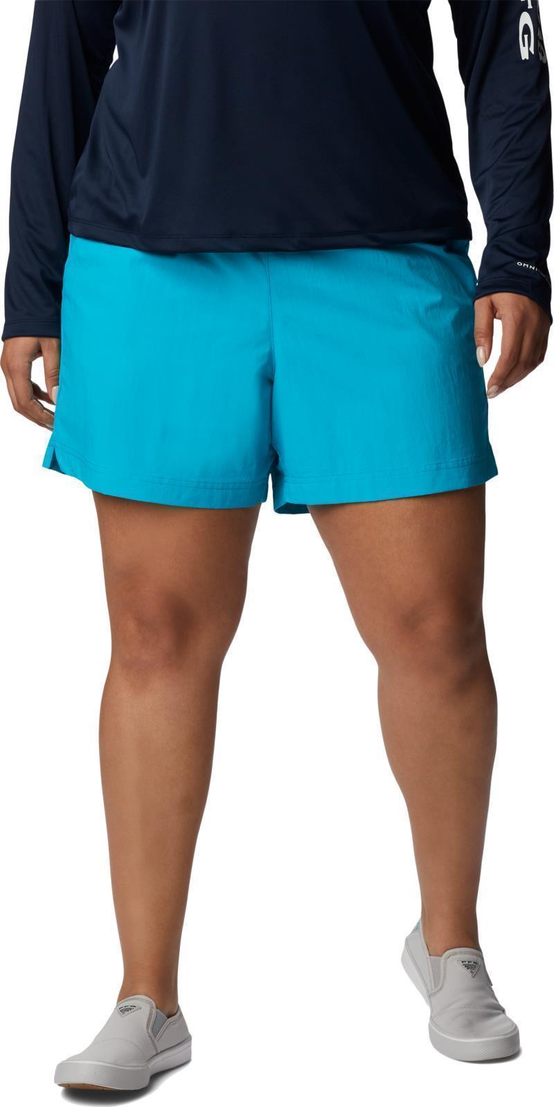 Backcast Water Shorts, 5" Inseam, Extended - Womens - Ocean Teal 1