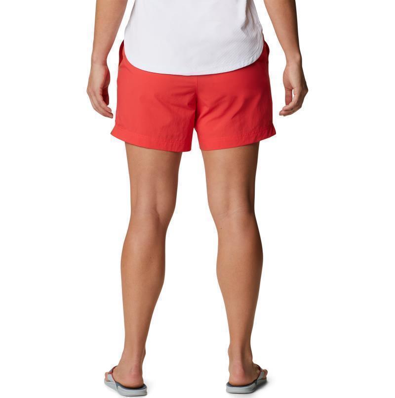 Backcast Water Shorts, 5" Inseam - Womens - Red Hibiscus 2