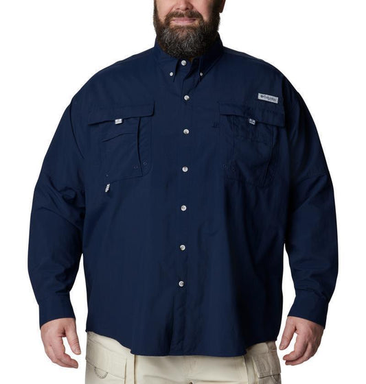 Bahama II LS Shirt, Extended - Mens - Collegiate Navy 4