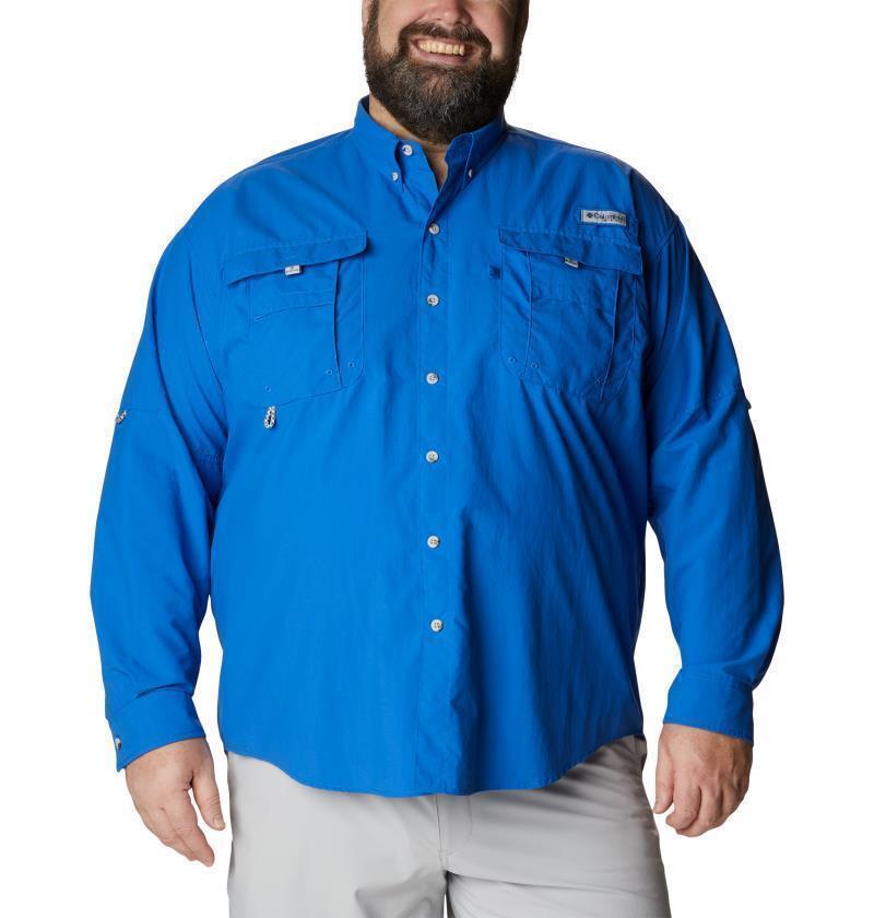Bahama II LS Shirt, Extended - Mens - Vivid Blue 4