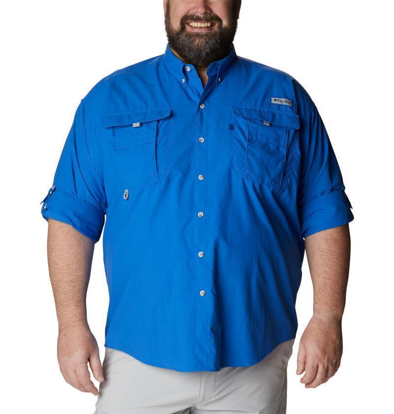 Bahama II LS Shirt, Extended - Mens - Vivid Blue 7