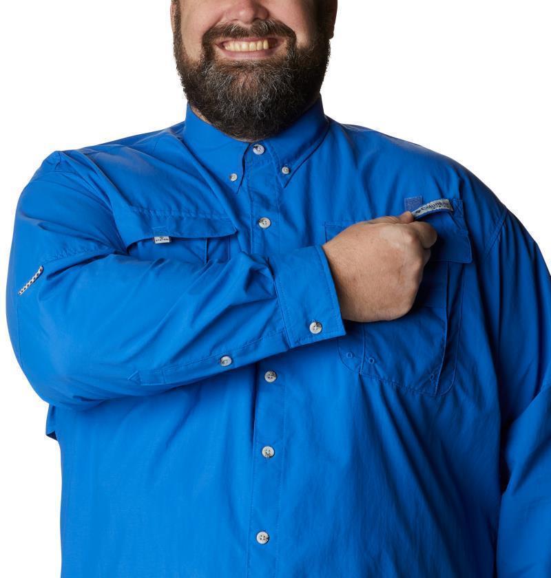 Bahama II LS Shirt, Extended - Mens - Vivid Blue 8