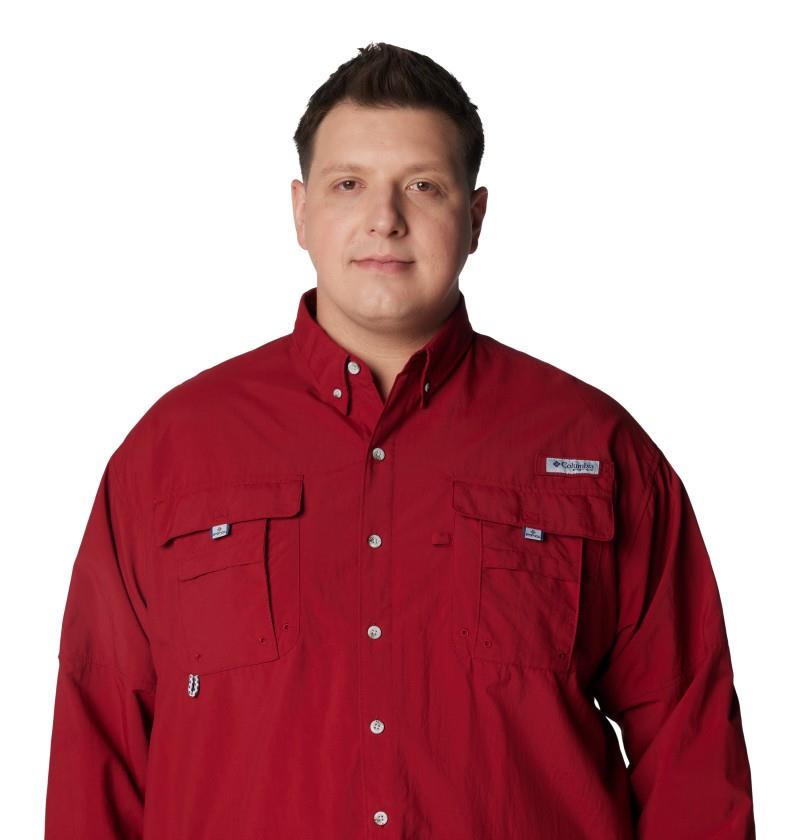 Bahama II LS Shirt, Extended - Mens - beet 1