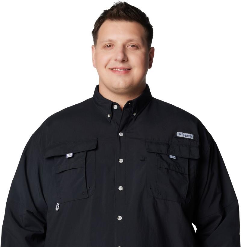 Bahama II LS Shirt, Extended - Mens - black 1