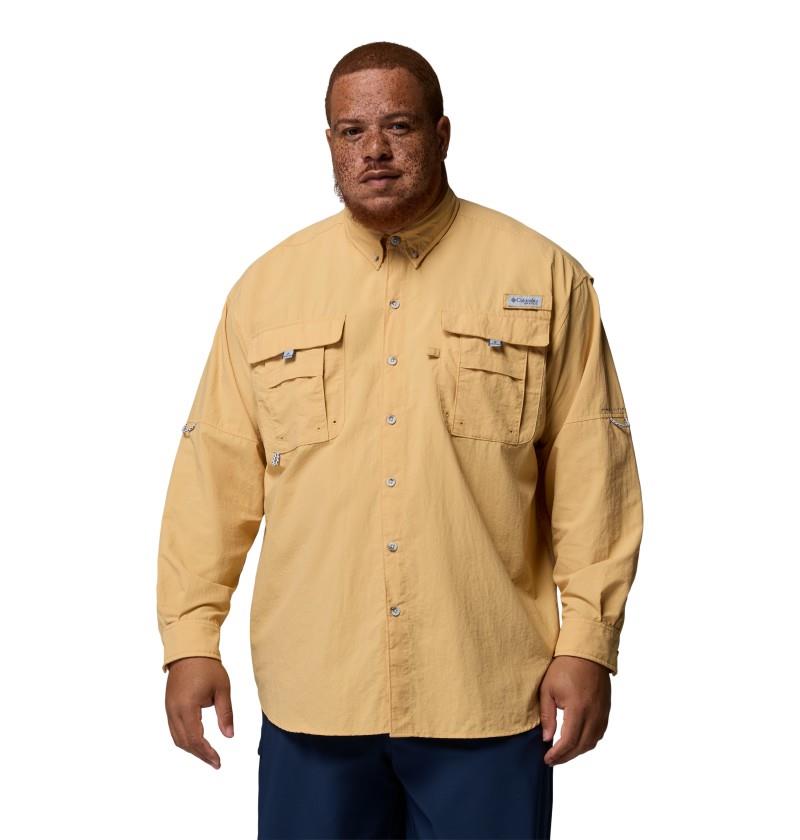Bahama II LS Shirt, Extended - Mens - light camel 1