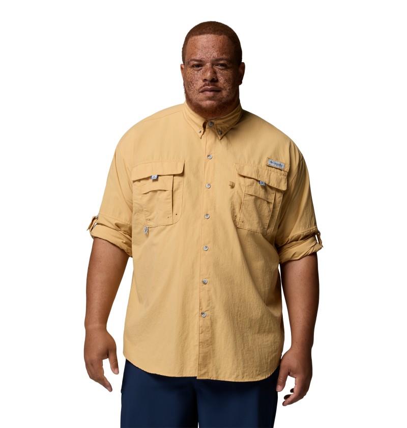 Bahama II LS Shirt, Extended - Mens - light camel 1
