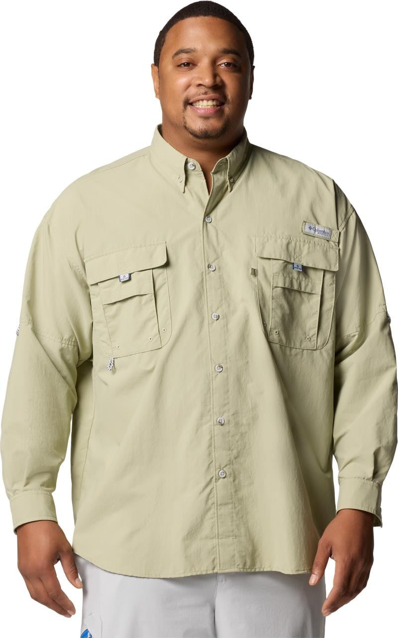 Bahama II LS Shirt, Extended - Mens - smokey sage 1