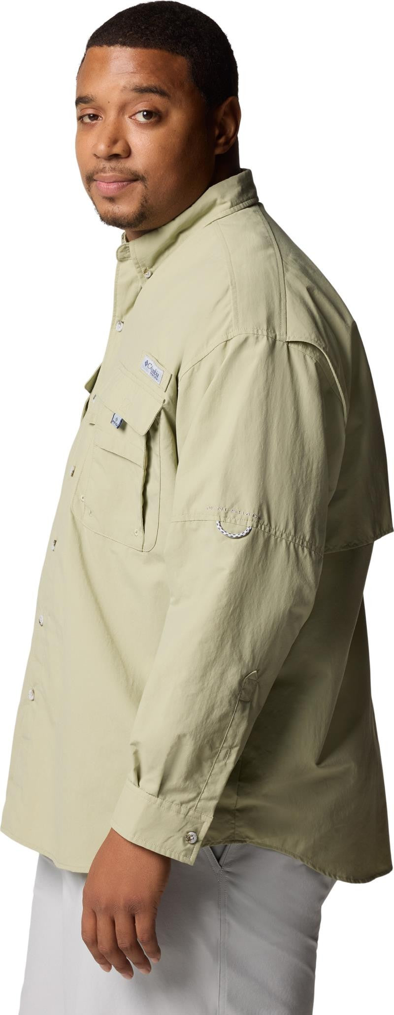 Bahama II LS Shirt, Extended - Mens - smokey sage 1