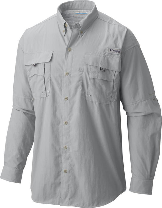 Bahama II LS Shirt, Tall - Mens - Cool Grey 1