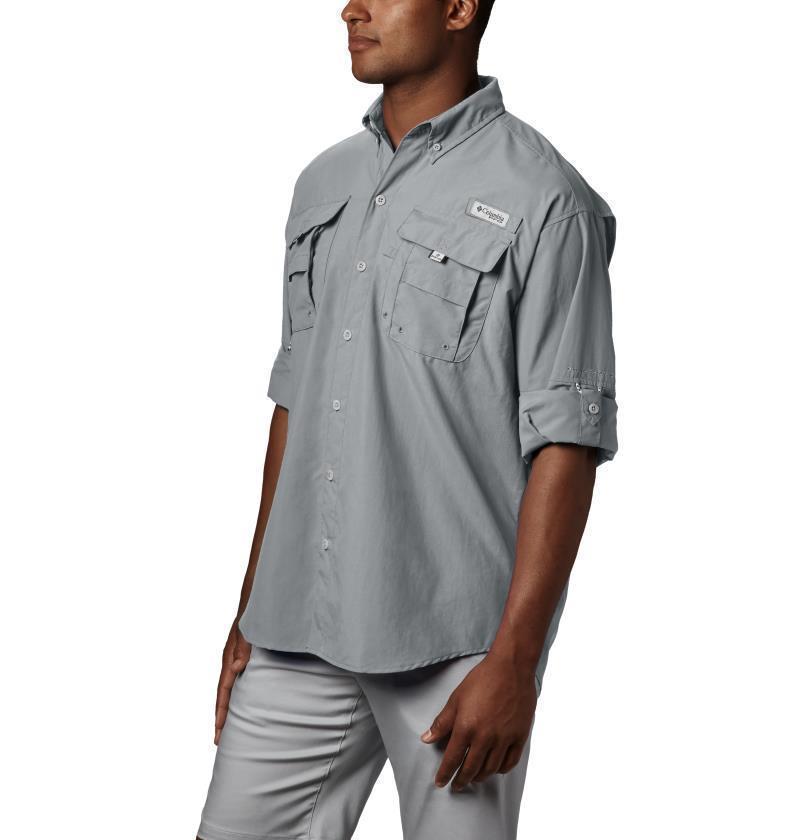 Bahama II LS Shirt, Tall - Mens - Cool Grey 6