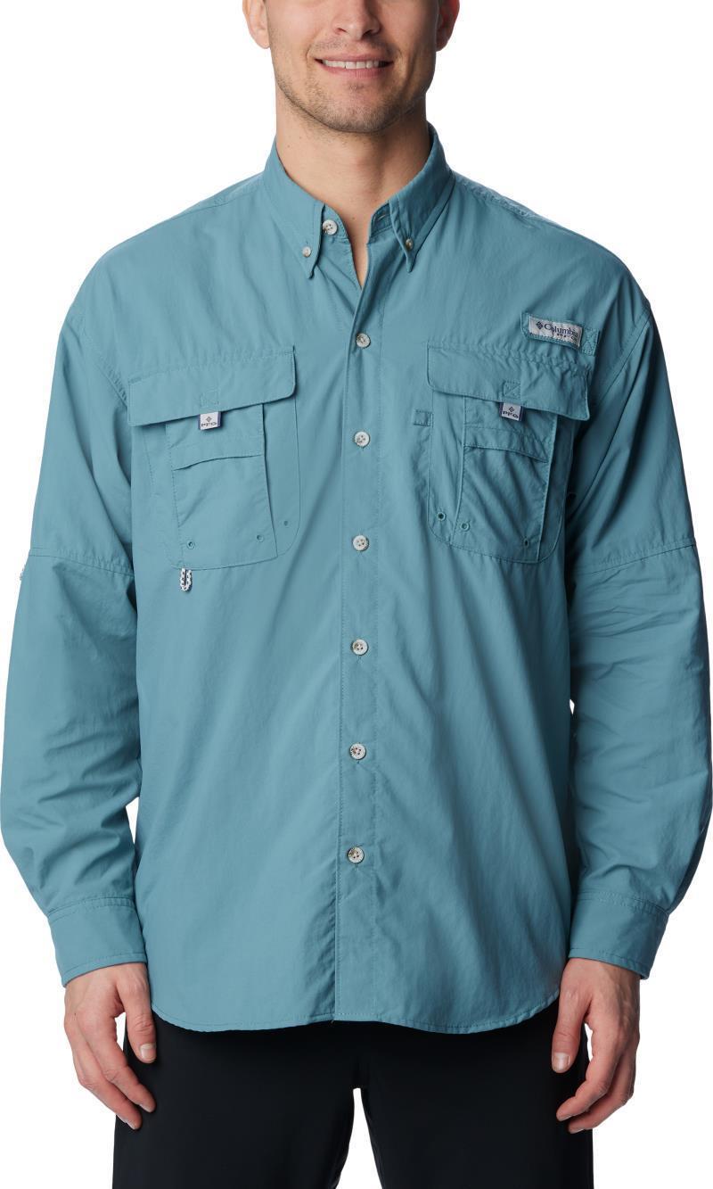Bahama II LS Shirt, Tall - Mens - Tranquil Teal 1