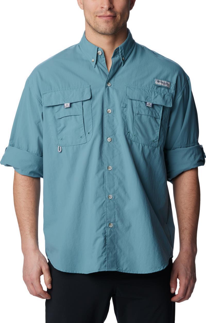 Bahama II LS Shirt, Tall - Mens - Tranquil Teal 2