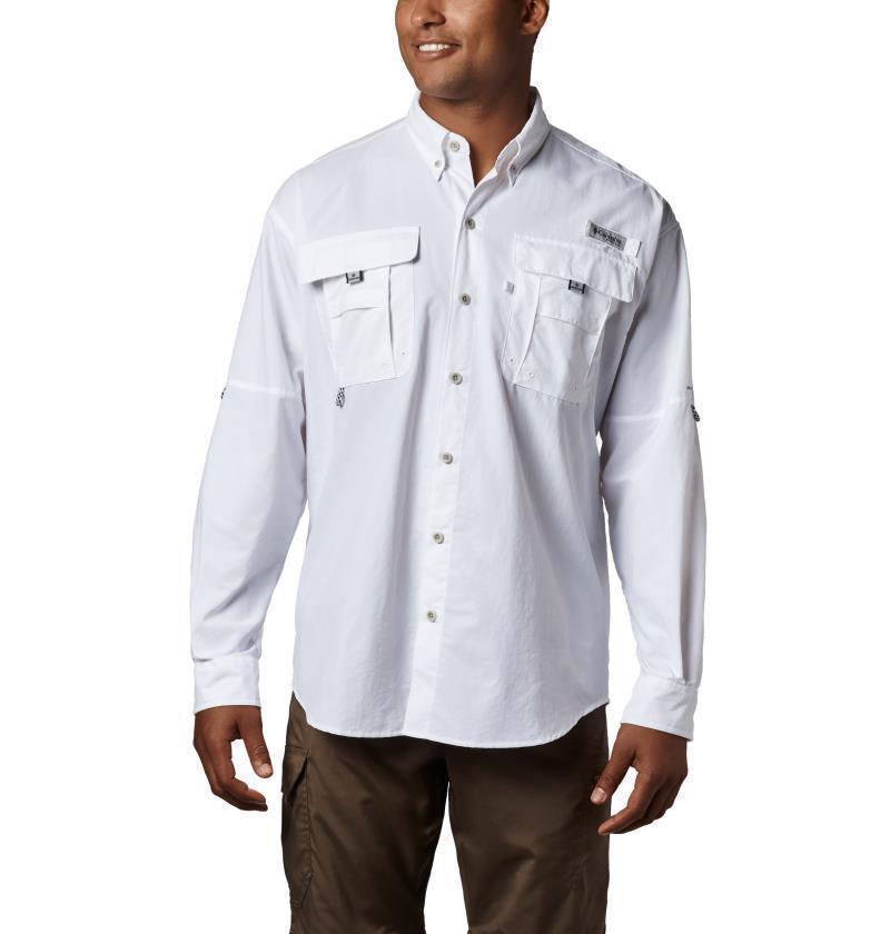 Bahama II LS Shirt, Tall - Mens - White 1