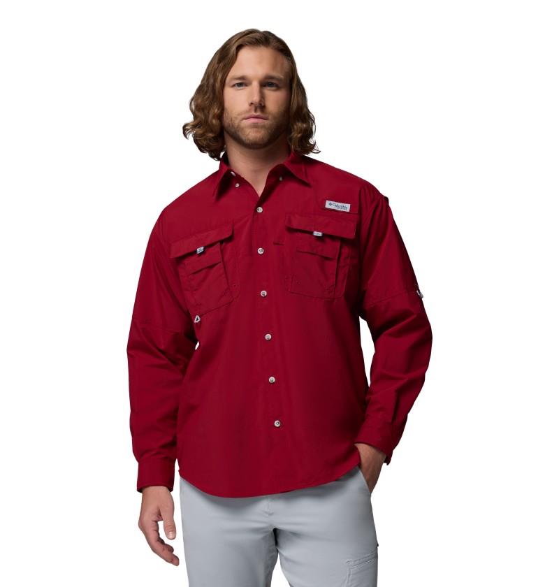 Bahama II LS Shirt, Tall - Mens - beet 1