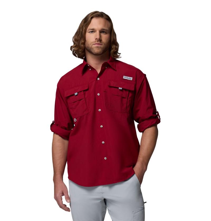 Bahama II LS Shirt, Tall - Mens - beet 1