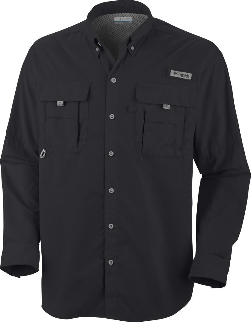 Bahama II LS Shirt, Tall - Mens - black 1