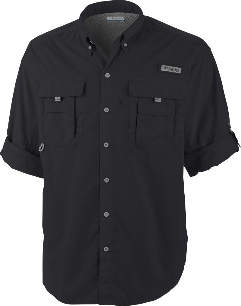 Bahama II LS Shirt, Tall - Mens - black 1