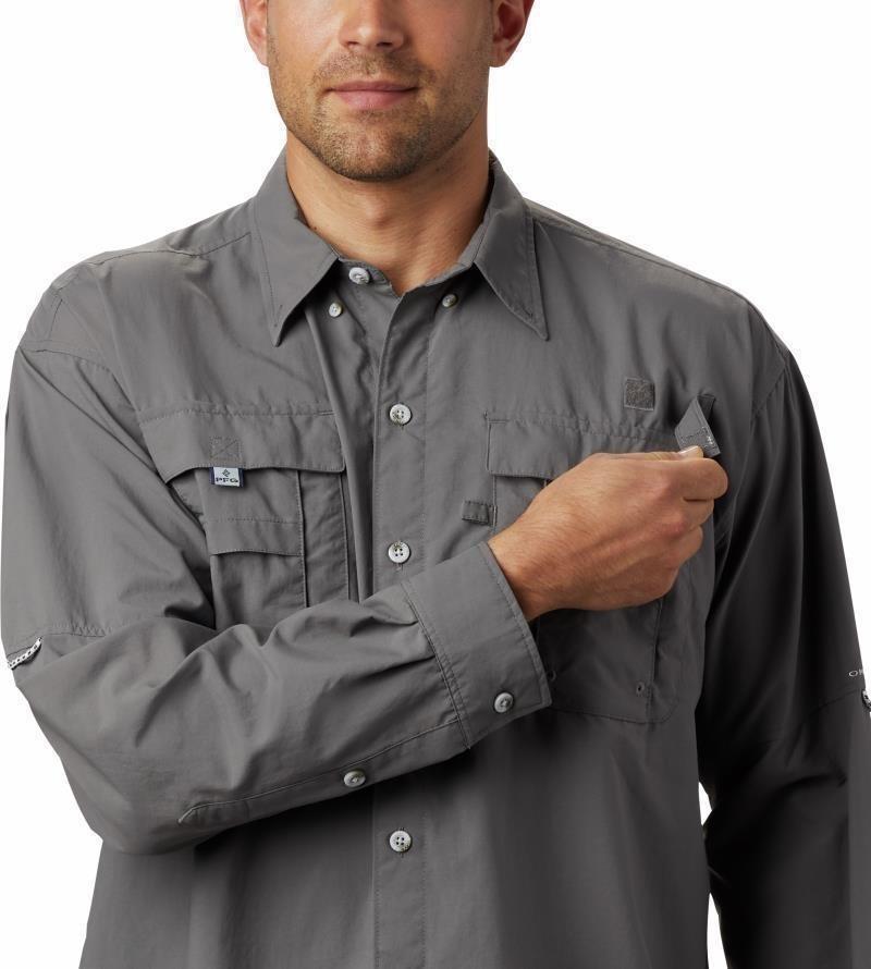 Bahama II LS Shirt - Mens - city grey 1