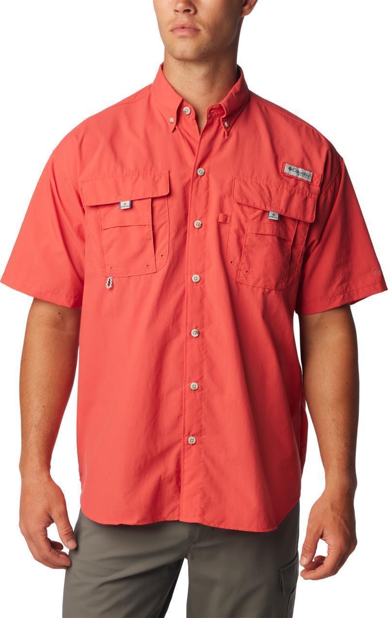 Bahama II SS Shirt - Mens - sunset red 1