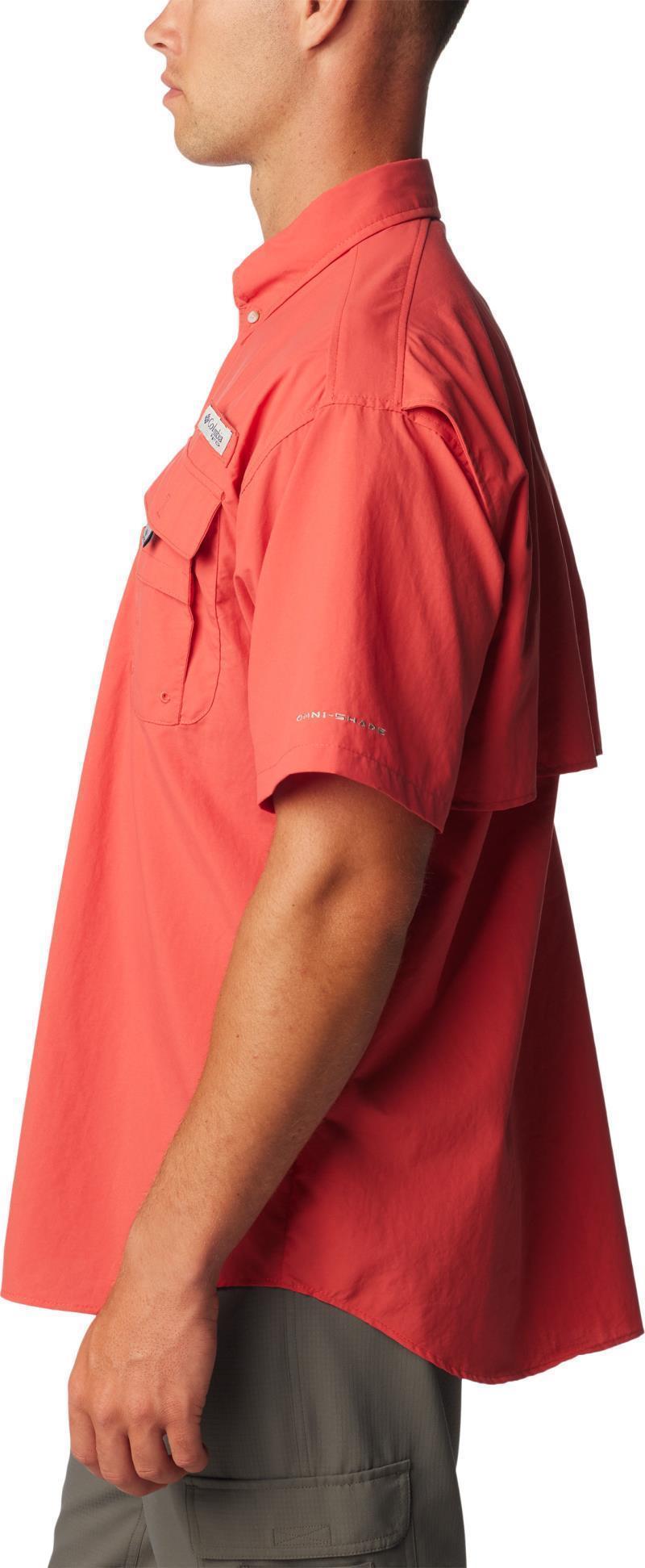 Bahama II SS Shirt - Mens - sunset red 1