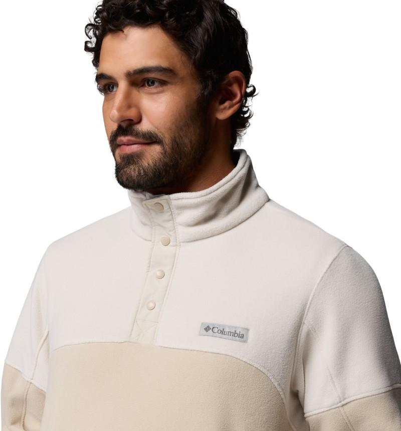 Basin Trail II Half Snap Fleece - Mens - ancient fossil / dark stone 1