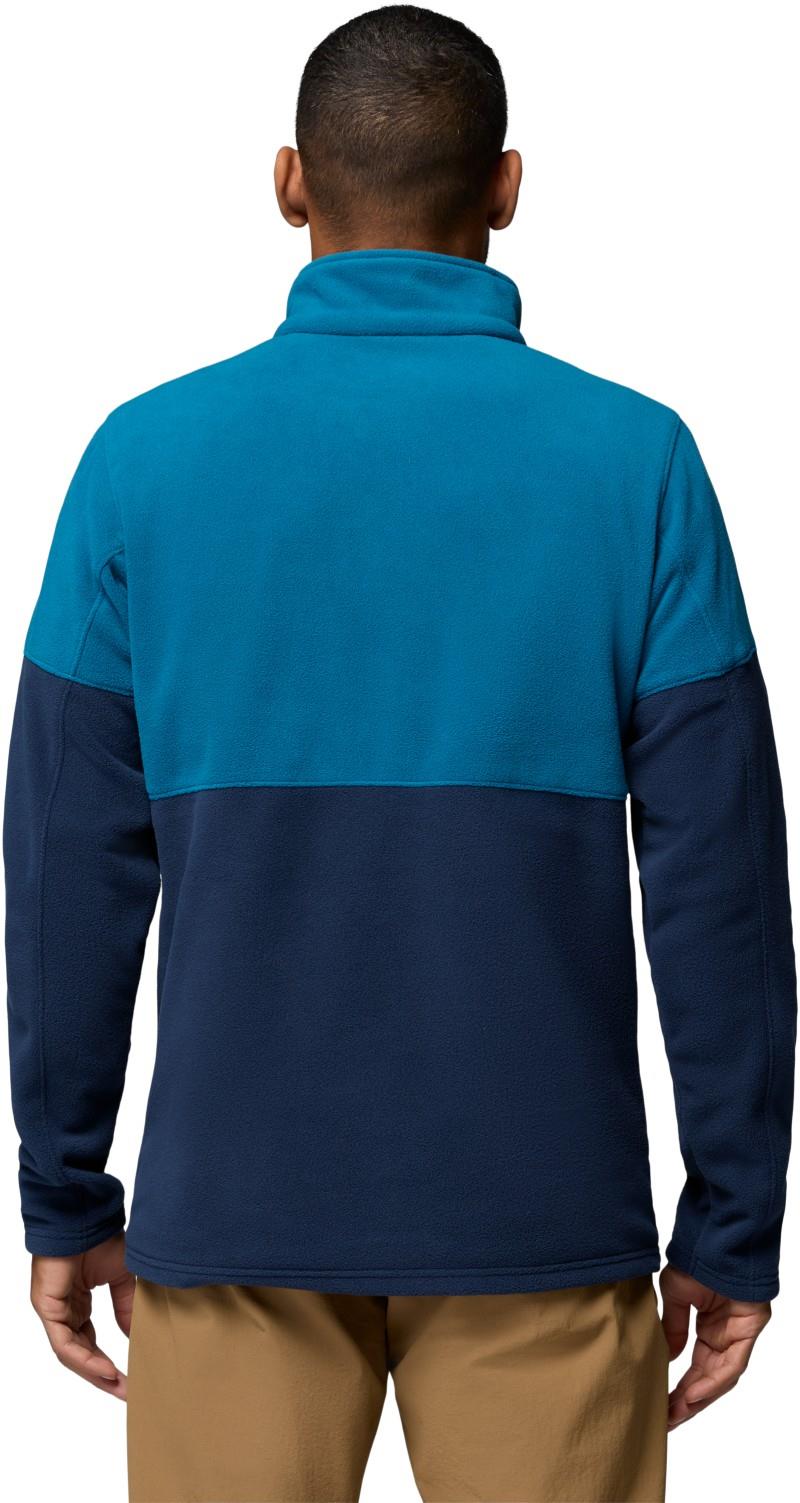 Basin Trail II Half Snap Fleece - Mens - collegiate navy / phoenix blue 1