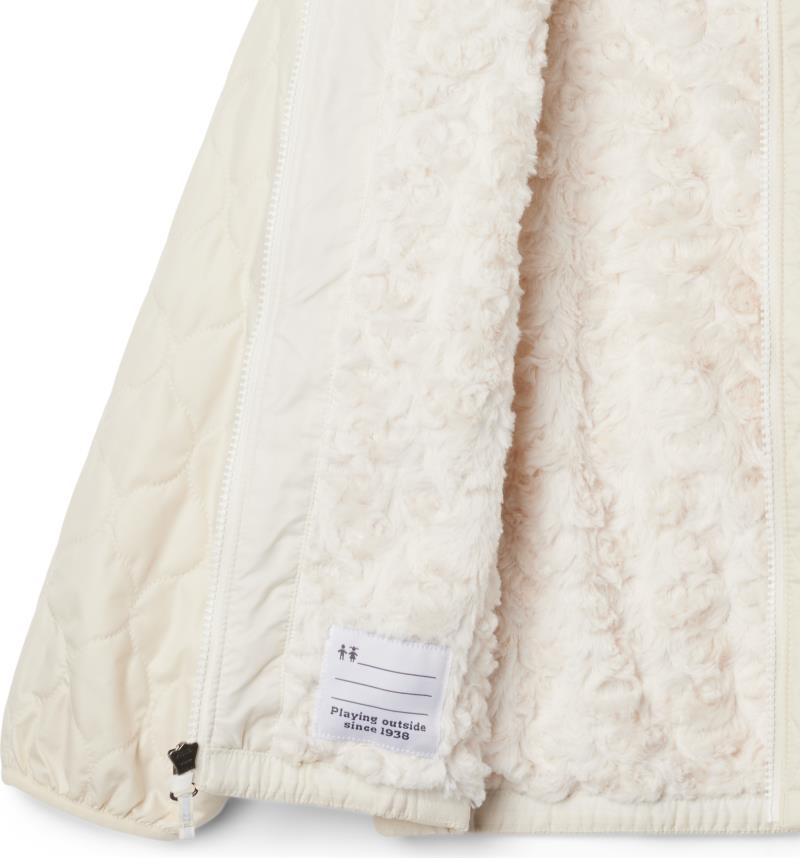Bella Plush II Jacket - Youth Girls - Chalk 3