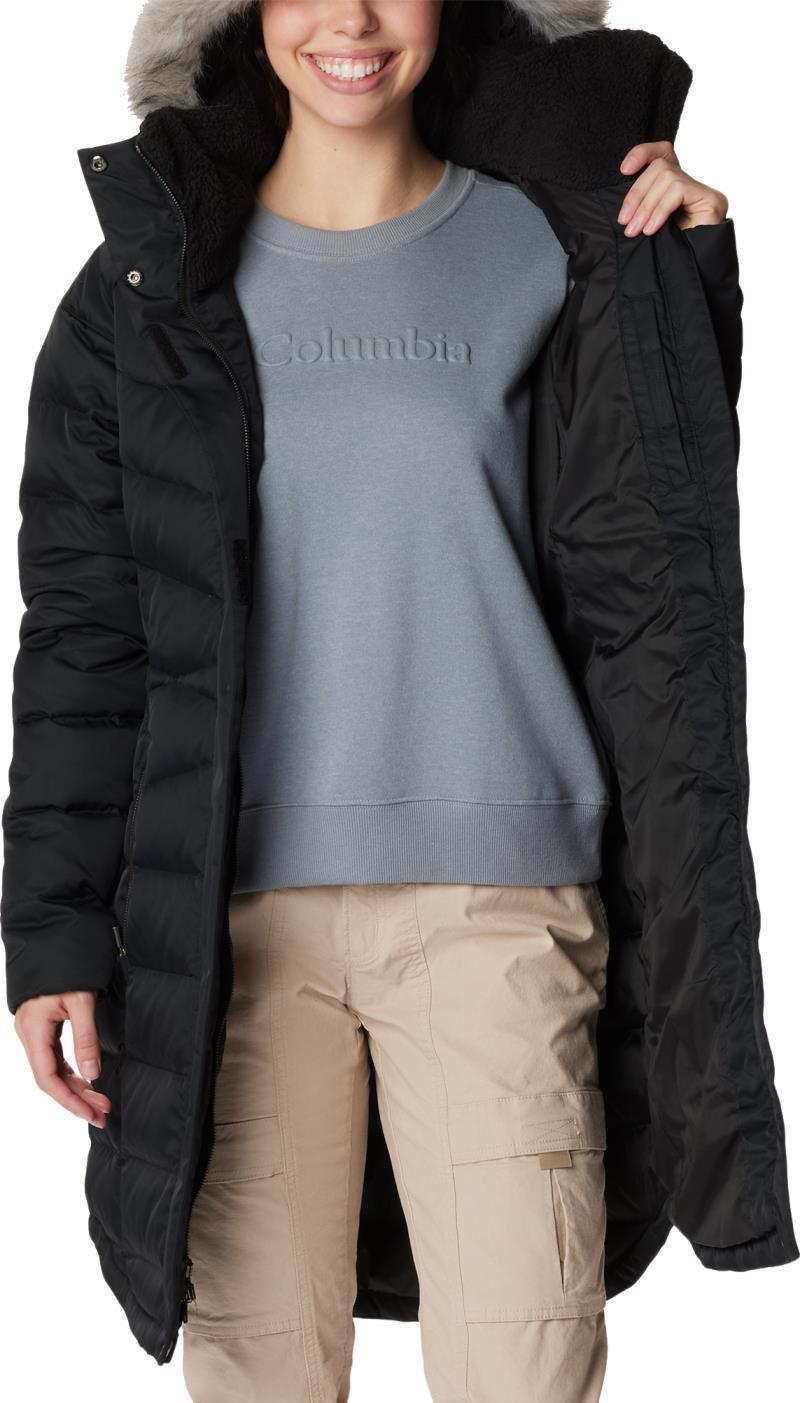 Belle Isle II Mid Down Jacket - Womens - Black 3