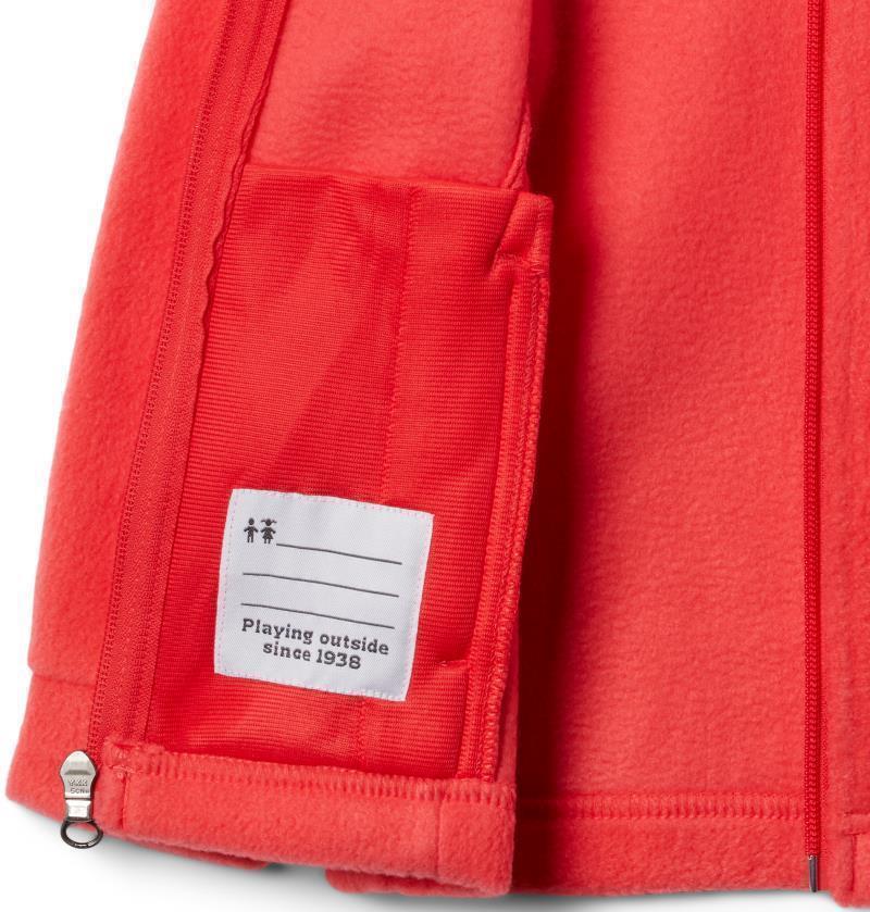 Benton Springs Fleece - Toddler Girls - Red Hibiscus 3