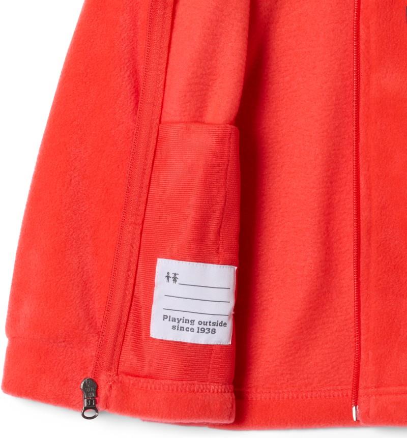 Benton Springs Fleece - Toddler Girls - poppy red 1