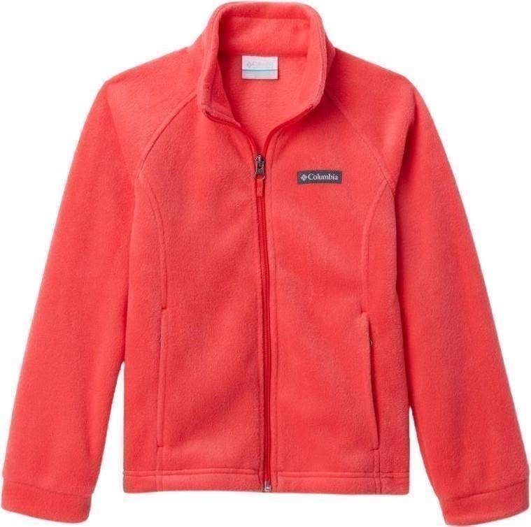 Benton Springs Fleece - Youth Girls - red hibiscus 1