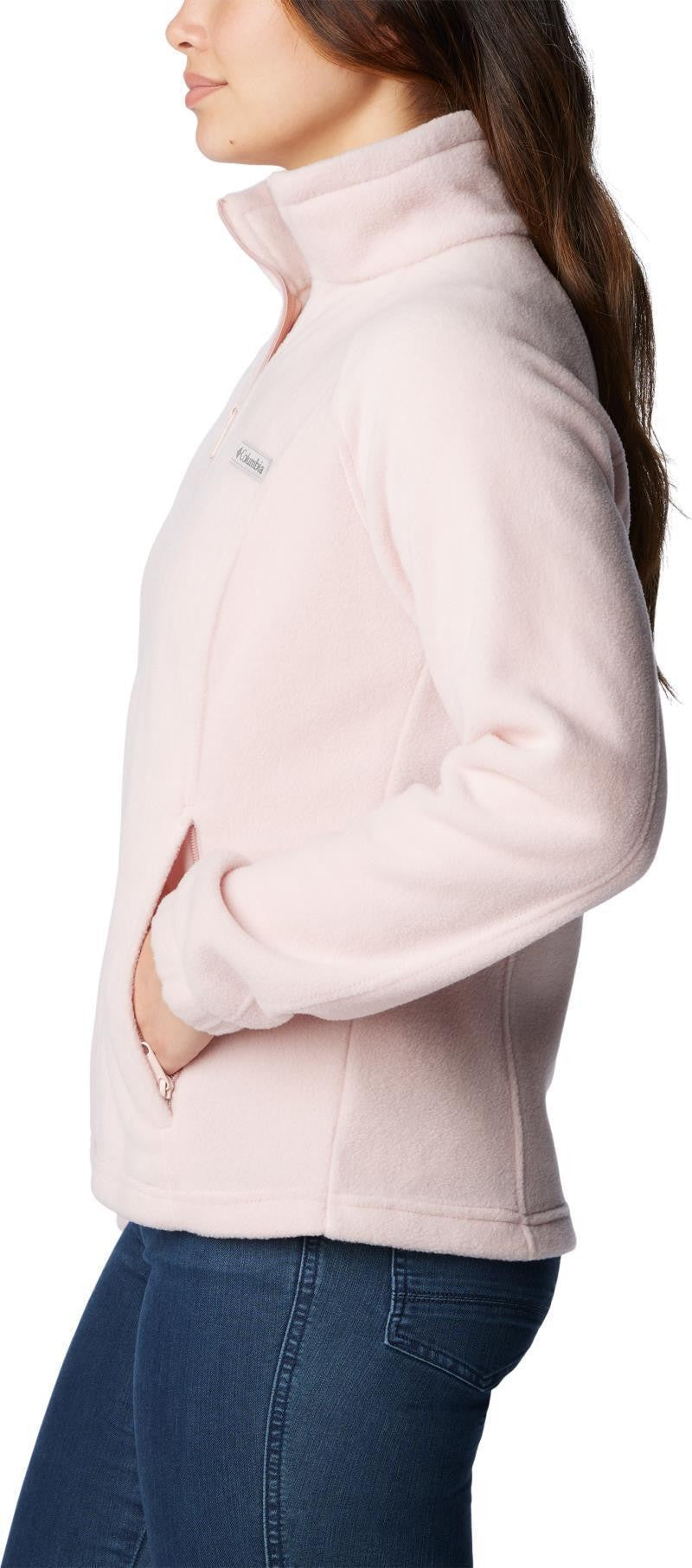 Benton Springs Full-Zip - Womens - dusty pink 1