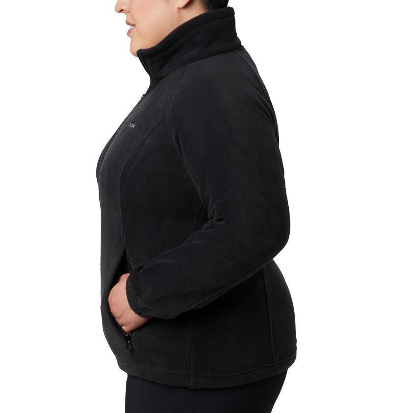 Benton Springs Full Zip, Extended - Womens - Black 3