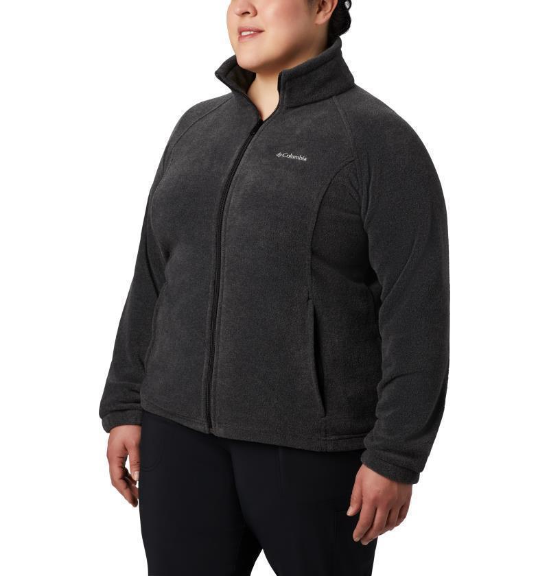 Benton Springs Full Zip, Extended - Womens - Charcoal Heather 1