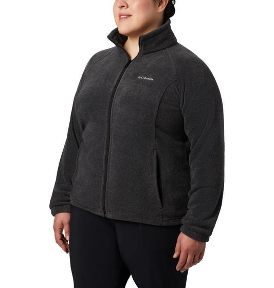 Benton Springs Full Zip, Extended - Womens - Charcoal Heather 1