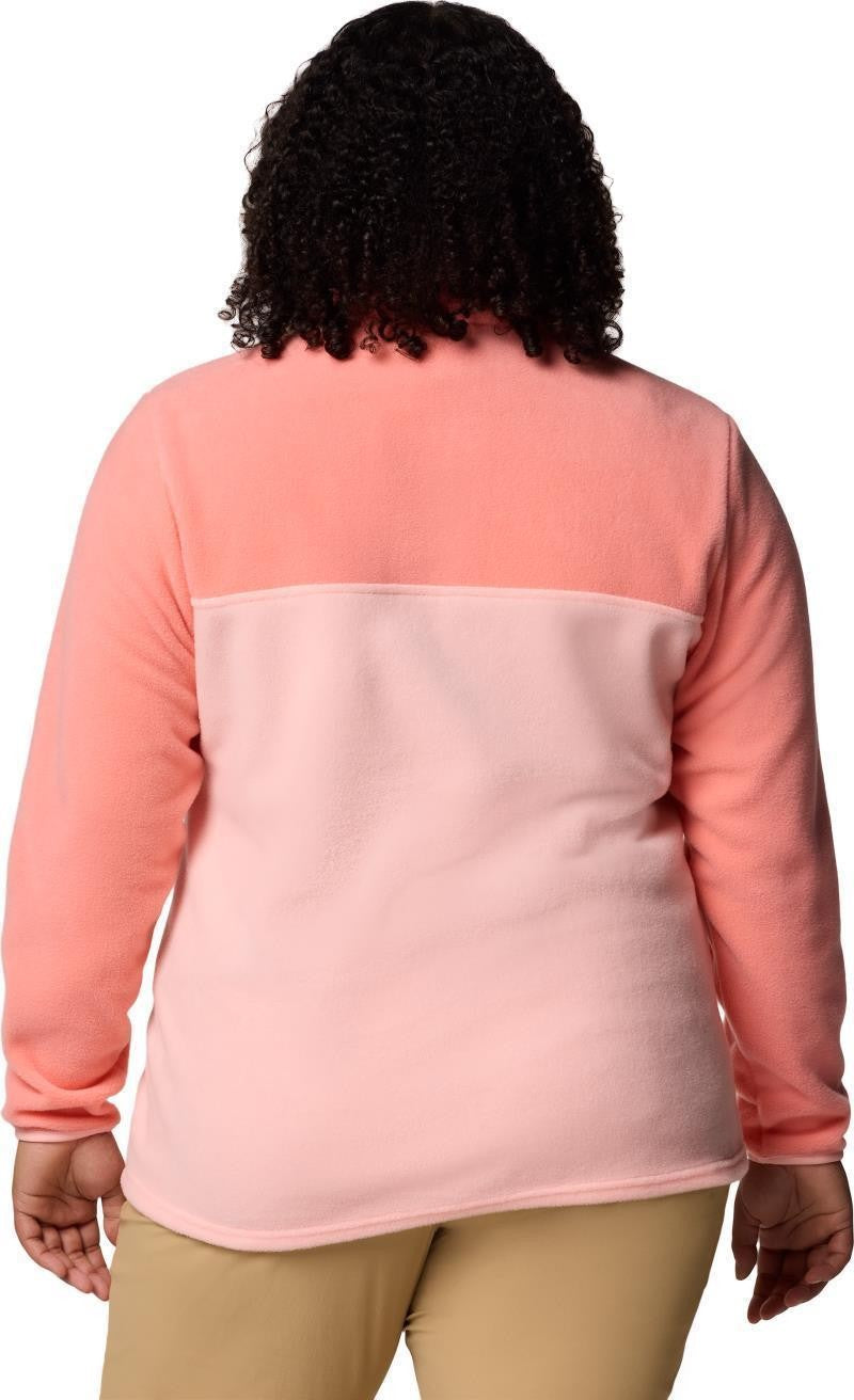 Benton Springs Half-Snap Pullover II, Extended - Womens - pink sand / alpenglow 1