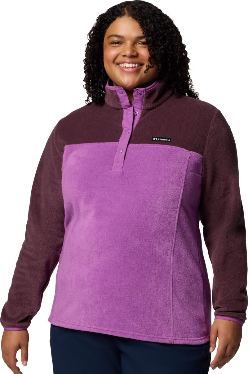 Benton Springs Half-Snap Pullover II, Extended - Womens - razzle / moonvista 1
